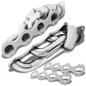 BFC Stainless Steel Exhaust Shorty Header Manifold Set For Ford 05-10 F250/F350 SuperDuty V8 5.4L
