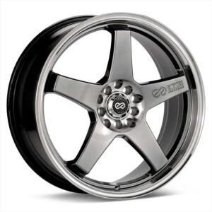Enkei EV5 Hyper Black Machined