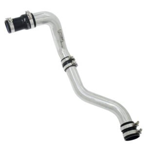 HPS Polish Intercooler Charge Pipe [Hot Side] For 13-16 Silverado Sierra HD 6.6L Duramax Diesel LML