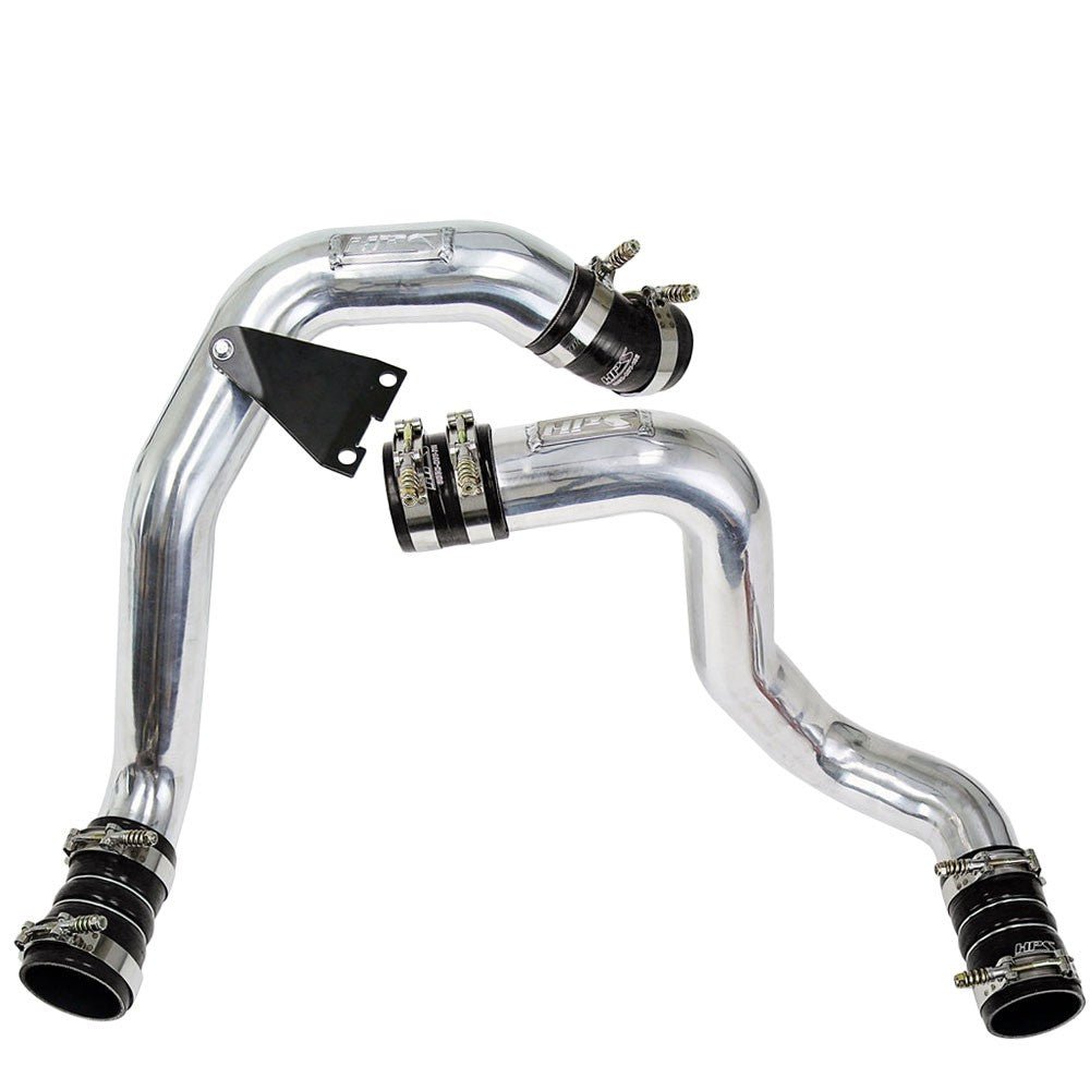 HPS Polish/Black Intercooler Charge Pipe Cold Side / Hold Side For 03-07 Ford F-Series Super Duty 6.0L Diesel PHN131