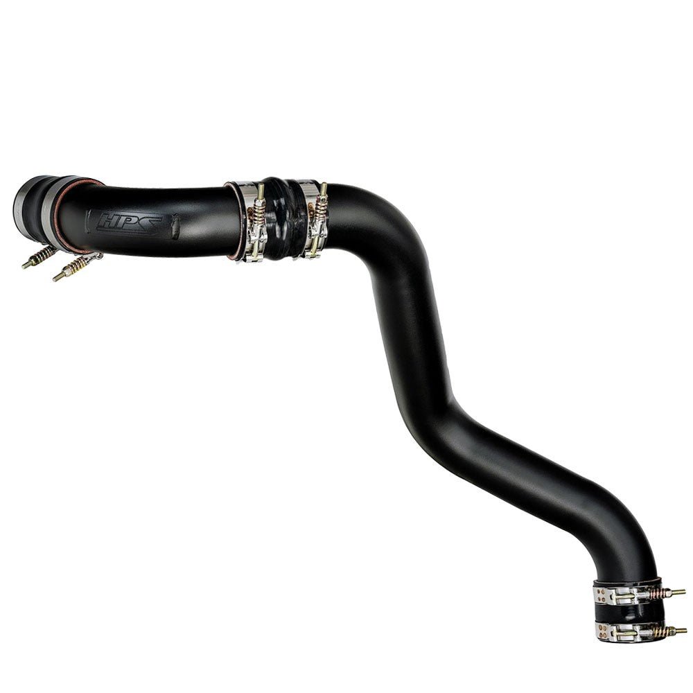 HPS Black Intercooler Charge Pipe (Hot Side) For 17-19 Silverado/Sierra 2500HD 3500HD 6.6L Diesel Turbo L5P