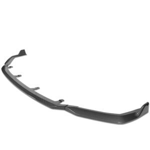 BFC [Carbon Fiber Look Black] 3PC STYLE Front Bumper Lip Wing Diffuser Kit For Lexus 21+ IS350 / 22+ IS500 (XE30)