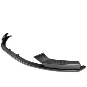 BFC [Carbon Fiber Look Black] 3PC STYLE Front Bumper Lip Wing Diffuser Kit For 14-21 BMW 2-Series F22/F23