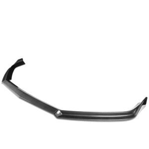 BFC [Carbon Fiber Look Black] 3PC STYLE Front Bumper Lip Wing Diffuser Kit For 15-18 Volkswagen Jetta Facelifted (A6)