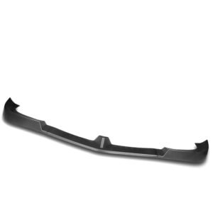 [Matte Black] Front Bumper Lip Guard Body Kit For 12-14 C-Class W204 AMG/Sport