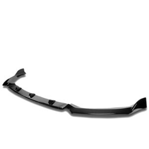 [Painted Gloss Black] Front Bumper Lip For 17-20 Audi A3 S3 Premium Plus/ S-Line