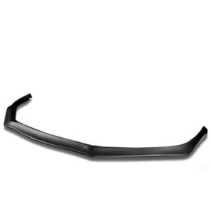 [Matte Black] Front Bumper Lip Chin Wing Guard Body Kit For 13-15 Honda Civic