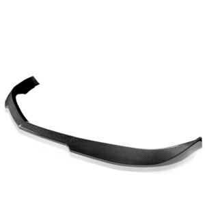 BFC [Carbon Fiber Look Black] 3PC STYLE Front Bumper Lip Wing Diffuser Kit For 10-13 Chevrolet Camaro V6 ONLY