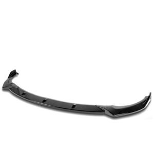 [Painted Gloss Black] Front Bumper Lip Guard For 13-17 Veloster 1.6L Turbo FS