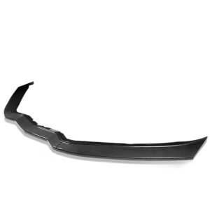 BFC [Carbon Fiber Look Black] 3PC STYLE Front Bumper Lip Wing Diffuser Kit For 14-19 Chevrolet Corvette (C7)