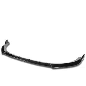 [Painted Gloss Black] Front Bumper Lip Chin Guard For 14-16 Audi A3 8V 3rd Gen
