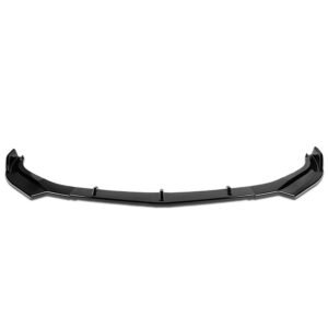 BFC [Painted Glossy Black] 3PC STYLE Front Bumper Lip Wing Diffuser Kit For 17-21 Alfa Romeo Giulia