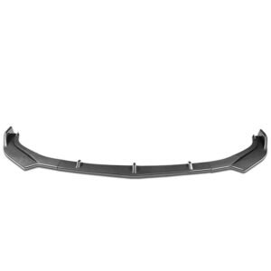 BFC [Carbon Fiber Look Black] 3PC STYLE Front Bumper Lip Wing Diffuser Kit For 17-21 Alfa Romeo Giulia