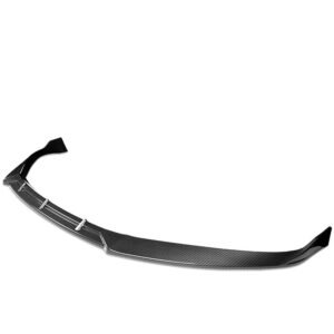 BFC [Carbon Fiber Look Black] 3PC STYLE Front Bumper Lip Wing Diffuser Kit For 16-20 Tesla Model S