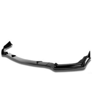 [Painted Gloss Black] Front Bumper Lip For 14-17 Infiniti Q50 Sport Line Bumper