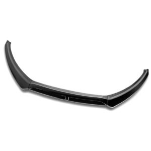 [Painted Gloss Black] Front Bumper Lip Chin Guard Body Kit For 15-18 Ford Focus