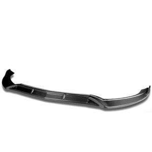 [Real Glossy Carbon Fiber] Front Bumper Lip Guard For 15-18 Benz C-Class W205