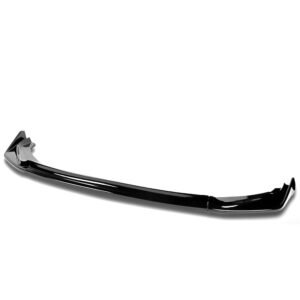 [Painted Gloss Black] Front Bumper Lip Chin Guard Body Kit For 14-17 Honda Fit