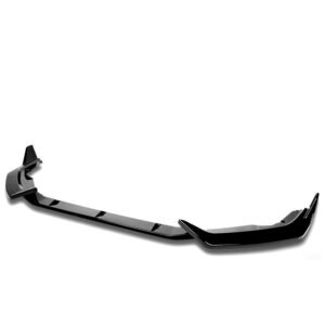 [Painted Gloss Black] Front Bumper Lip Body Kit For 20+ Nissan Sentra Sedan B18