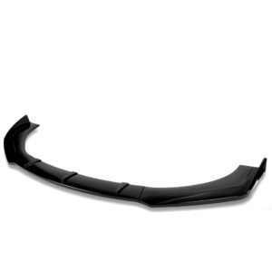 [Painted Gloss Black] Universal Front Bumper Lip Lower Body Kit Guard Splitter