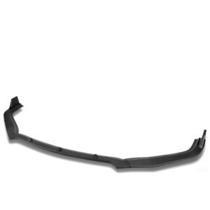 [Matte Black] Front Bumper Lip Chin Guard Body Kit For 12 Honda Civic 4DR Sedan