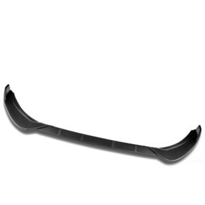 [Matte Black] Front Bumper Lip Chin Wing Guard Body Kit For 17-18 Ford Fusion