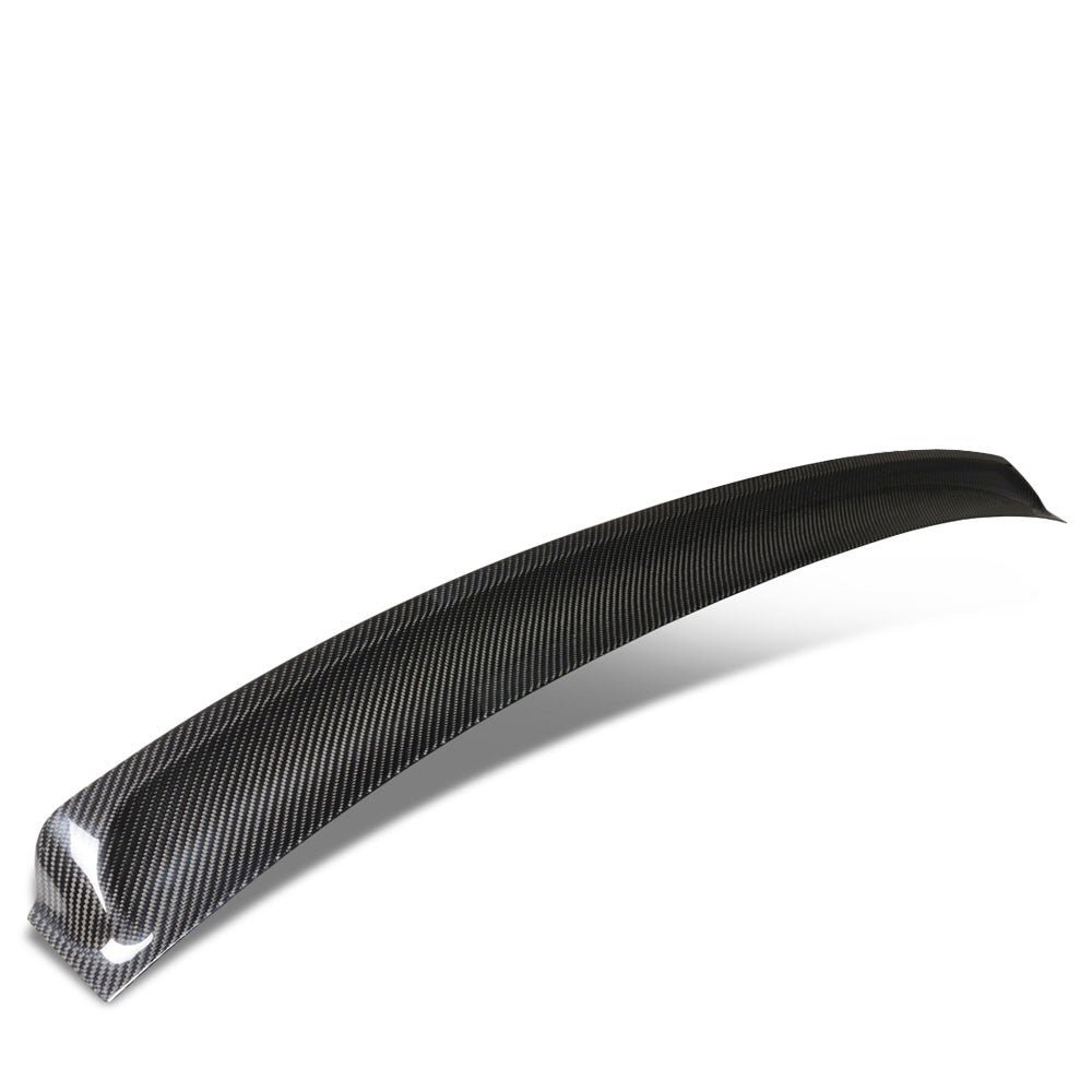 Black Carbon Fiber Rear Window Windshield Spoiler Spoiler For 10-16 BMW 5-Series F10 Sedan