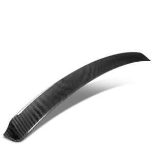 Black Carbon Fiber Rear Window Windshield Spoiler Spoiler For 99-06 BMW 3-Series E46 Sedan