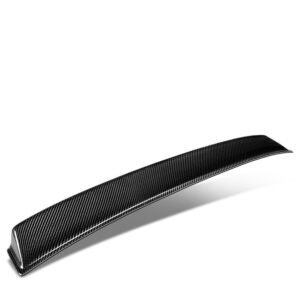 Black Carbon Fiber Rear Window Windshield Spoiler (STP Style) Spoiler For 17-21 Mercedes-Benz C-Class W205 Coupe