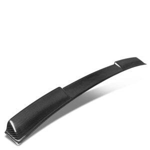 Black Carbon Fiber Rear Window Windshield Spoiler (STP Style) For 15-20 Acura TLX (UB1 UB2 UB3 UB4 1st Gen)
