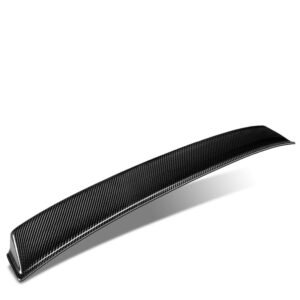 Black Carbon Fiber Rear Window Windshield Spoiler (VIP Style) For 09-20 Nissan 370Z (Coupe Z34)
