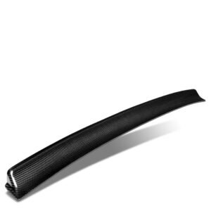 Black Carbon Fiber Rear Window Windshield Spoiler (STP Style) For 16-22 Nissan Maxima (8th A36)