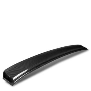Black Carbon Fiber Rear Window Windshield Spoiler For 07-15 G25/G35/G37/Q40 (Sedan V36)