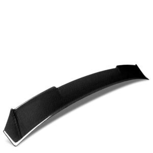 Black Carbon Fiber Rear Window Windshield Spoiler (F-Style) Spoiler For 21+ Lexus IS-Series Facelift XE30 Sedan