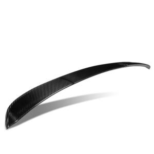 Glossy Black Carbon Fiber Rear Window Windshield Spoiler For 08-13 Nissan Altima Coupe (L32)