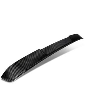 Black Carbon Fiber Rear Window Windshield Spoiler For 17+ Alfa Romeo Giulia (952)