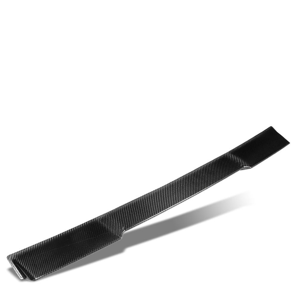 Black Carbon Fiber Rear Window Windshield Spoiler For 10-15 Chevrolet Camaro (Coupe 5th Gen)