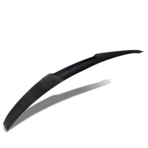 Black Carbon Fiber Rear Trunk Lid Spoiler (M Style) Spoiler For 12-19 BMW 3-Series F30/M3 F80 Sedan
