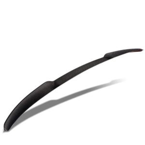 Black Carbon Fiber Rear Trunk Lid Spoiler (V Style) For 18+ BMW X4 (G02)