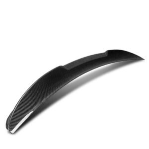 Black Carbon Fiber Rear Trunk Lid Spoiler (Duckbill V-Style) Spoiler For 07-13 BMW 3-Series E93 Convertible