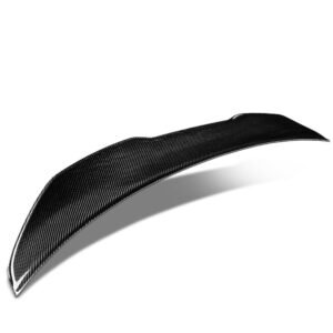 Black Carbon Fiber Rear Trunk Lid Spoiler (PSM Style) Spoiler For 15-21 BMW 2-Series F23 Convertible