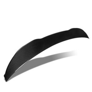 Black Carbon Fiber Rear Trunk Lid Spoiler (PSM Style) Spoiler For 14-20 BMW 4-Series F32 Coupe