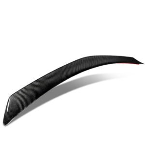 Black Carbon Fiber Rear Trunk Lid Spoiler (VT Style) Spoiler For 10-16 Mercedes-Benz E-Class W212 Sedan