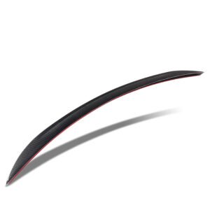 Black Carbon Fiber Rear Trunk Lid Spoiler (AMG Style) Spoiler For 16-19 Mercedes-Benz GLE-Class C292 Coupe