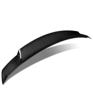 Black Carbon Fiber Rear Trunk Lid Spoiler (STP Style) For 08-13 Infiniti G37 (Coupe V36)
