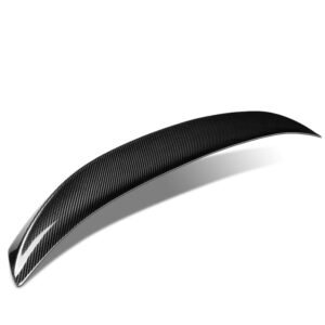 Black Carbon Fiber Rear Trunk Lid Spoiler (STP Style) For 03-08 Nissan 350Z (Coupe Z33)