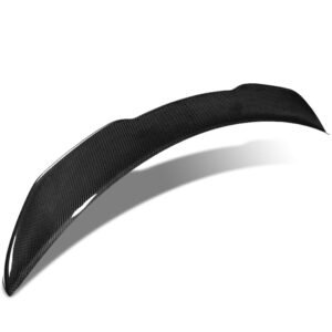Black Carbon Fiber Rear Trunk Lid Spoiler (PSM Style) For 14+ Infiniti Q50 (Sedan V37)