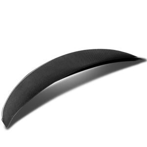 Black Carbon Fiber Rear Trunk Lid Spoiler (Sport Style) Spoiler For 07-15 G25/G35/G37/Q40 (Sedan V36)
