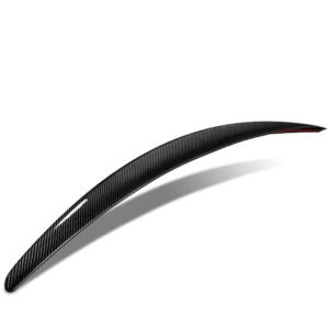 Black Carbon Fiber Rear Trunk Lid Spoiler STP Style For 16+ Mazda MX-5 Miata ND