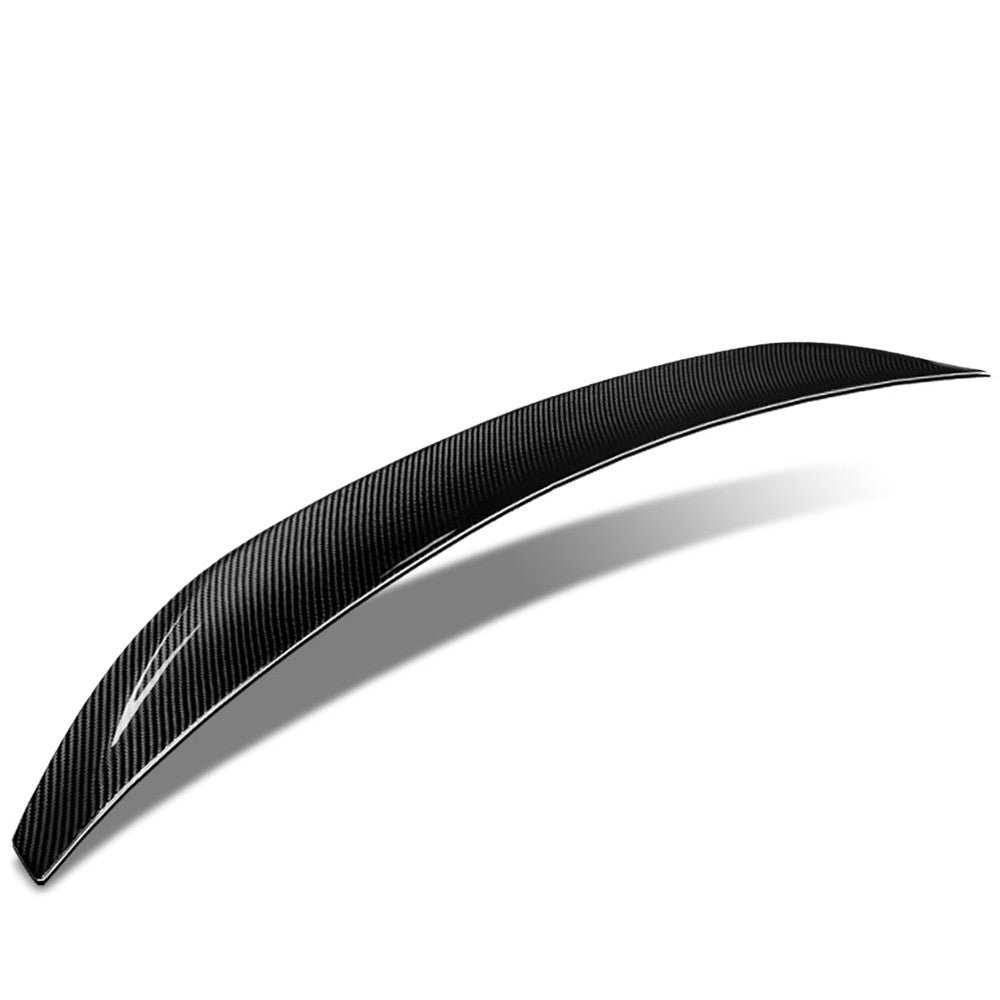Black Carbon Fiber Rear Trunk Lid Spoiler (V Style) For 06-15 Mazda MX-5 Miata (NC)